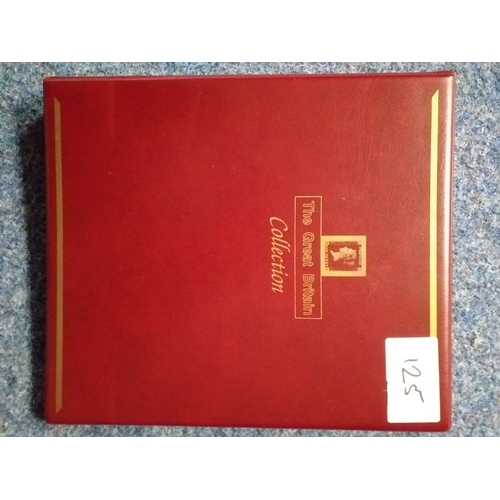 125 - Maroon GB 4 ring folder housing Westminster collection of 2 x Omnibus (1946 Victory & 1953 Coronatio... 