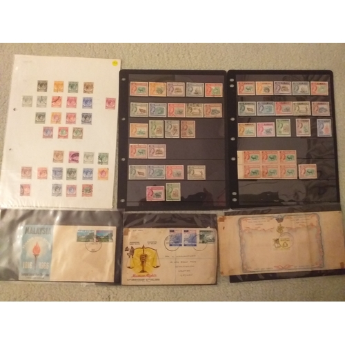 236 - Small accumulation of Malaysia/Malayan States material includes FDC's and private mail from 1950's t... 