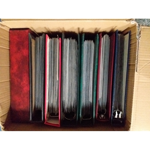 5 - Large box containing 6 albums of GB FDC's 1960's through to 1980's and 1 album World FDC.  Est £10-1... 