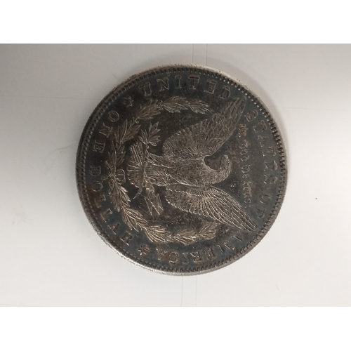 53 - USA - 1890 'Morgan Dollar',VF Est £20-30