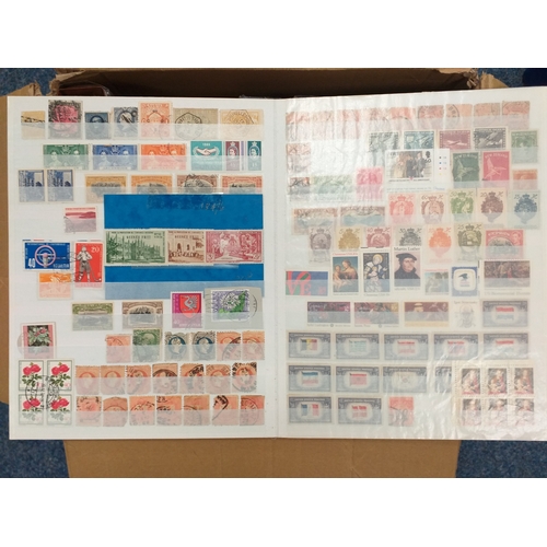 7 - Box containing 2 albums of FDC's 1 x QEII RSW, 1 x GB period 1999-2003, 1 x album housing 56 Nationa... 