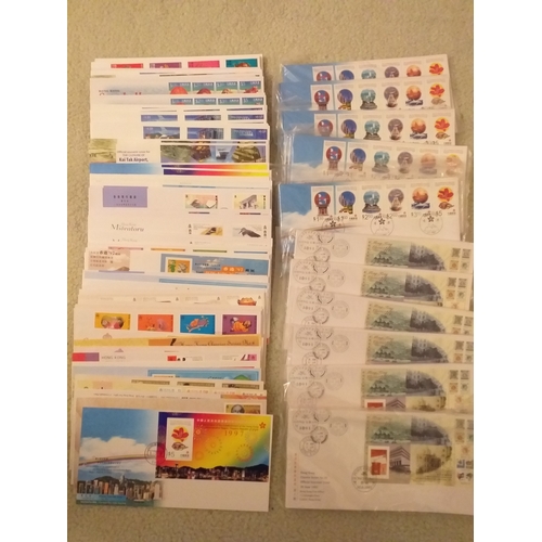 108 - Large accumulationof Hong Kong FDC's mainly 1994-1998 period 200+ with much duplication, includes 19... 