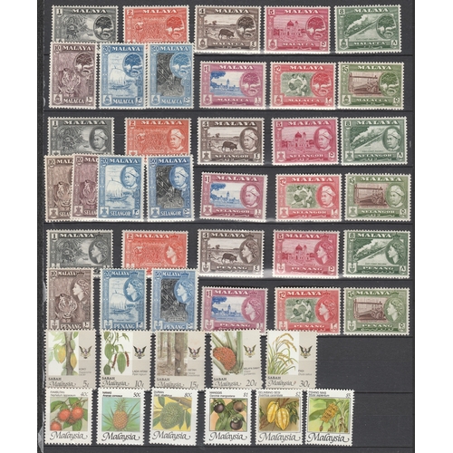 237 - An early collection on 6 pages to 1960's, mainly used with a good selection of QV to 5/-. 110 stamps... 