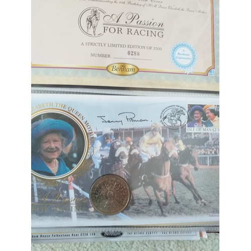 65 - Collection of Benham Signed/autographed coin covers and a number of other special event covers house... 