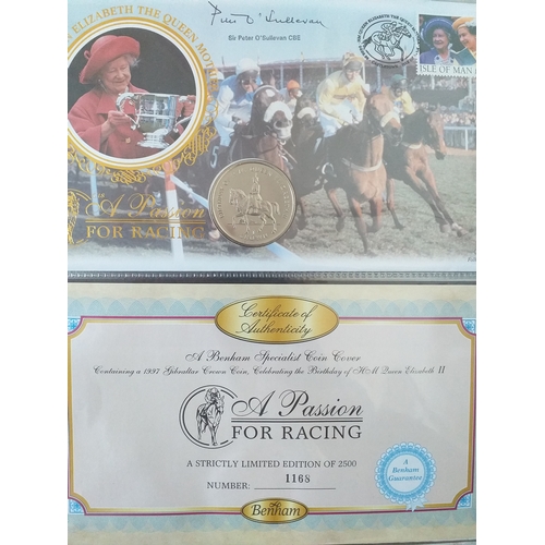 65 - Collection of Benham Signed/autographed coin covers and a number of other special event covers house... 