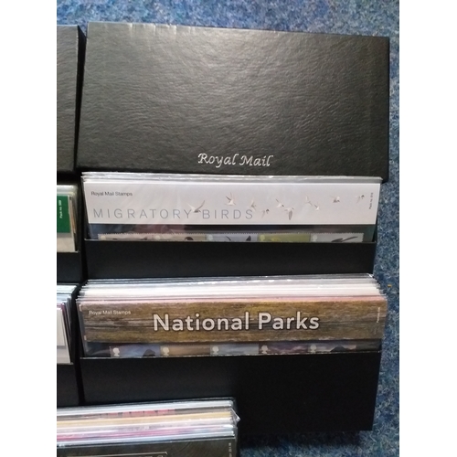 281 - Royal mail Presentation Boxes 2018-2022 Presentation Packs and Miniature Sheets, all un-mounted mint... 