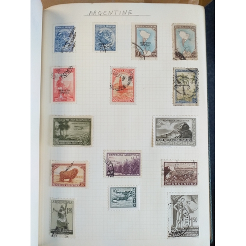 133 - A five volume world A-Z mint/used collection in Adelphi albums.  Est £60-80