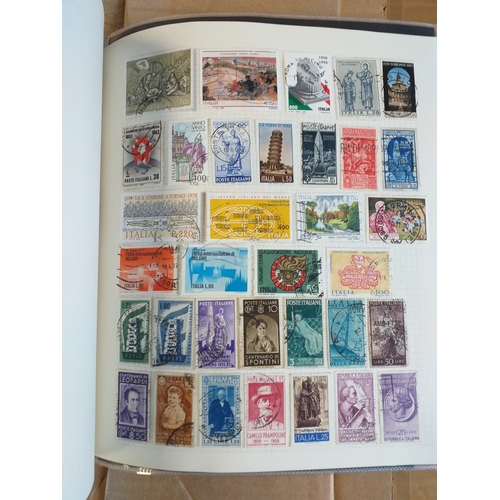 134 - Europe collection on approx 100 pages in a Devon Album, includes Blocks etc - Some mint mainly used.... 