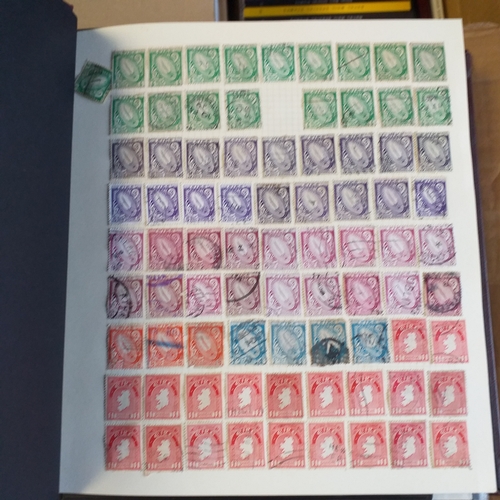 135 - Ireland collection on 70 pages mostly used - includes Channel Is  in a Devon Album. Est £15-25