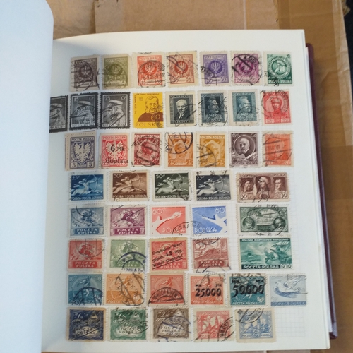 138 - Europe  includes Blocks etc - Some mint, maily used on approx 100 pages in a Devon Album, Est £20-30