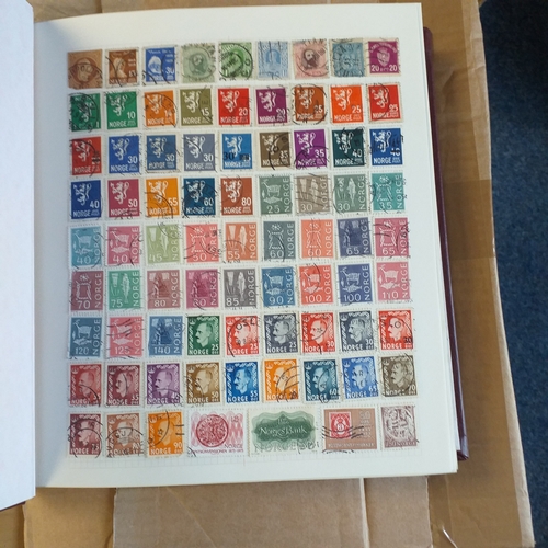 138 - Europe  includes Blocks etc - Some mint, maily used on approx 100 pages in a Devon Album, Est £20-30