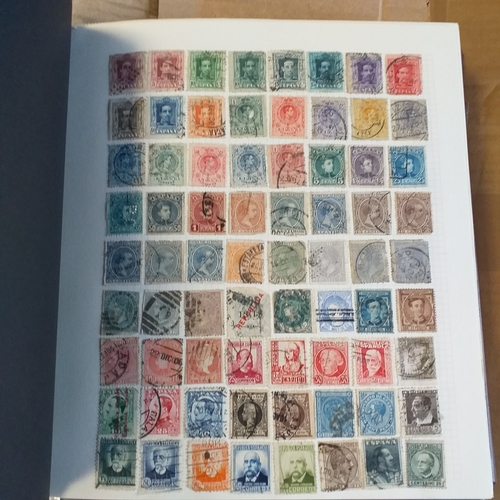 140 - Europe  includes Blocks etc - Some mint maily used on approx 100 pages in a Devon Album,