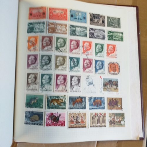 140 - Europe  includes Blocks etc - Some mint maily used on approx 100 pages in a Devon Album,