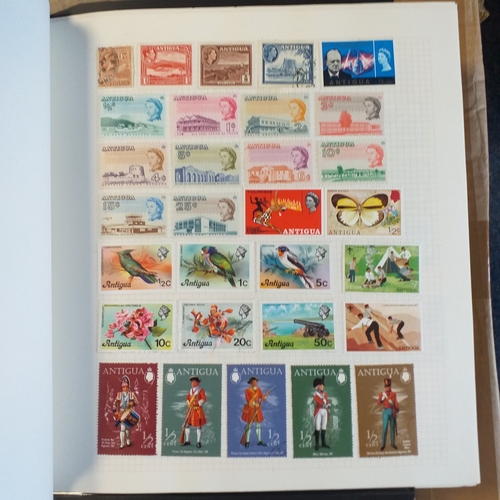 141 - Commonwealth - Aden onwards on approx 100 pages in a Devon Album, Est £20-30