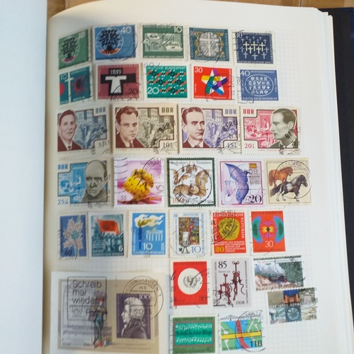 142 - Europe  includes Blocks etc France - Germany etc on approx 100 pages in a Devon Album, Est £20-30