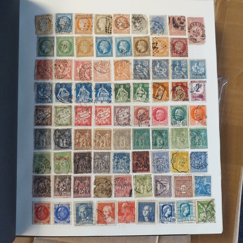 142 - Europe  includes Blocks etc France - Germany etc on approx 100 pages in a Devon Album, Est £20-30