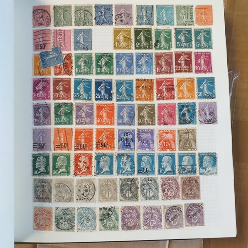 142 - Europe  includes Blocks etc France - Germany etc on approx 100 pages in a Devon Album, Est £20-30