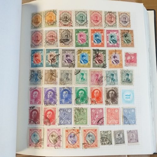 145 - Asia - many countries on approx 100 pages incl page of early Japan in a Devon Album, Est £20-30