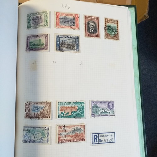 147 - Used Commonwealth collection in a Green Album  Est £10-15