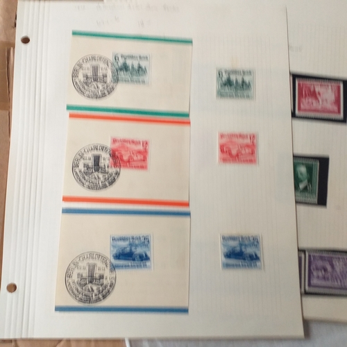 151 - A selection of 8 or 9 different countries incl Germany (20 pages), GB, Persia, Turkey, Ceylon, N Rho... 