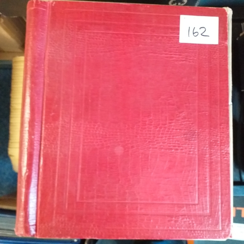 162 - World collection in Red springback album - looks to be fairly basic Est £5-10