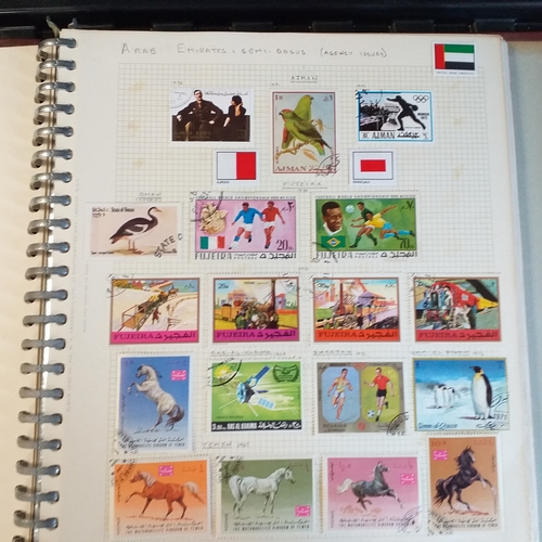 171 - Arab States, Vatican & San Marino m/used collection on 50 pages in multi-ring album Est £15-20