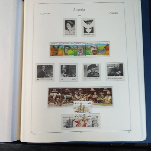 185 - Quality KABE Australia Printed Album - 1980-90  sparcely filled.  Est £20-30