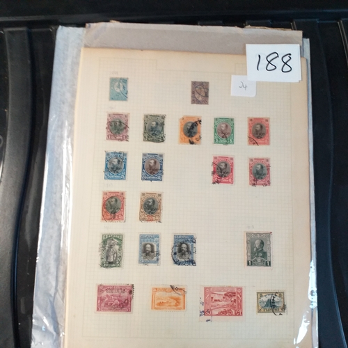 188 - M/Used collection on 7 pages, early to 1960's.  Est £2-7