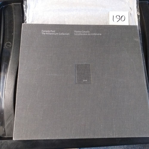 190 - Canada - Millennium Special Edition Book and Mint stamp set. Est £10-15