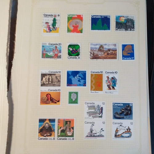 192 - Canada - Collection on 25 sheets of early used to 1980's with most issues from early 1970's being mi... 