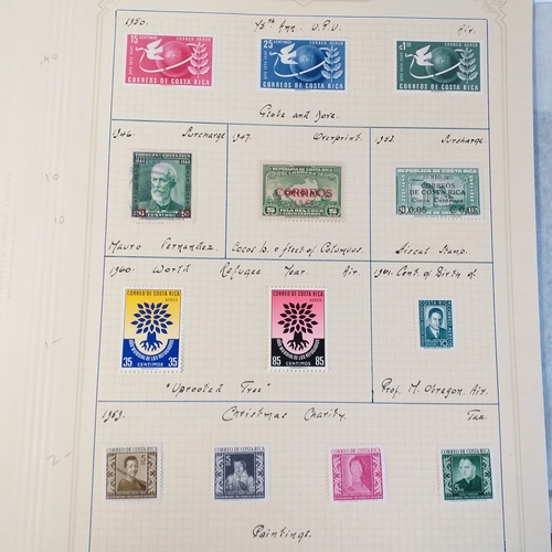 194 - Small selection on 5 sheets range between 1882-1960, mostly mounted mint.  Est £5-10