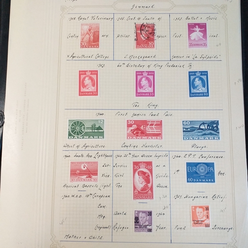 198 - Small selection on 7 sheets ranging between 1904--63 mint/used incl 1934 Air mounted mint set Cat £3... 