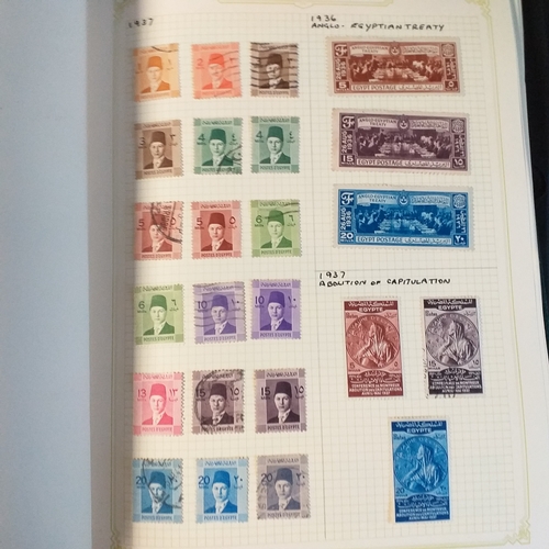 201 - Egypt mint/used collection 1867-1965 in a green Simplex album Est £20-30