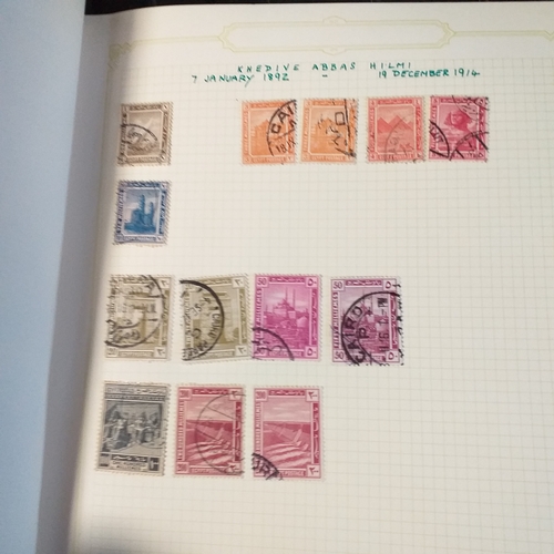 201 - Egypt mint/used collection 1867-1965 in a green Simplex album Est £20-30