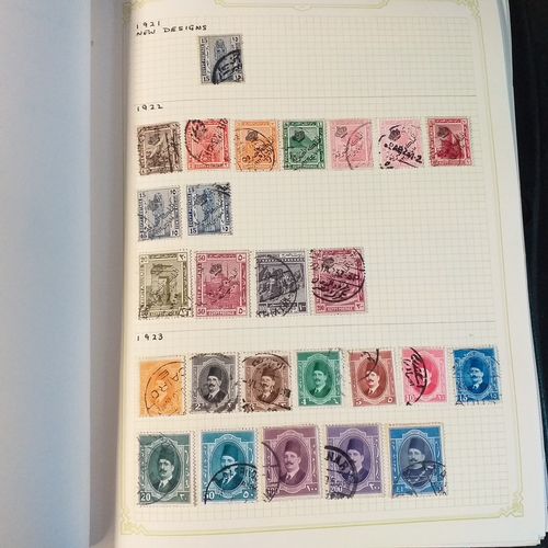 201 - Egypt mint/used collection 1867-1965 in a green Simplex album Est £20-30