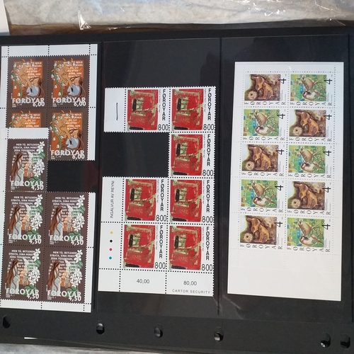 202 - Dealers lot - cira 2003 on stock cards - Sheets blocks etc Cat £1500+ All un-mounted mint. Est £80-1... 