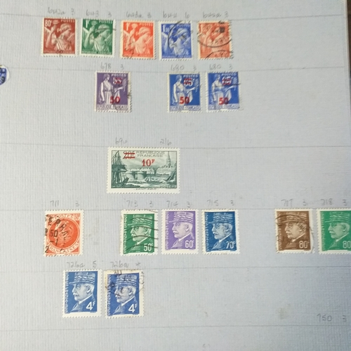 203 - Used collection - early to mid 1960's on 37 leaves - good selection, viewing required.  Est £20-25