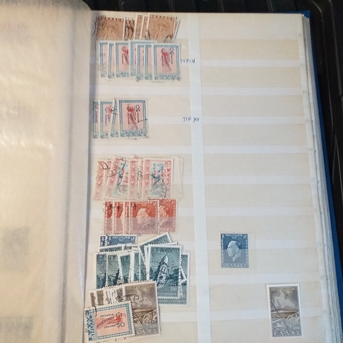 214 - 16 page stock book of Greece & Turkey range of issues both mint & used Est £15-20