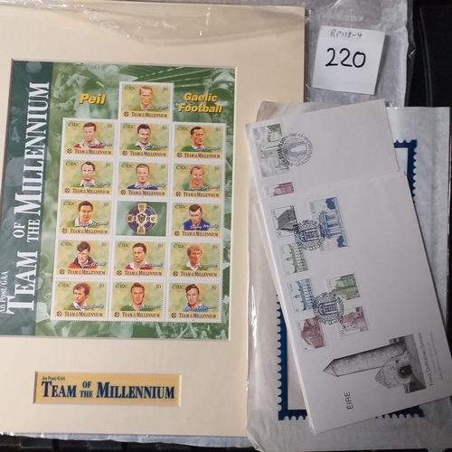 220 - Selection of EIRE Un-mounted mint Year packs, FDC's and 2008 SG Catalogue