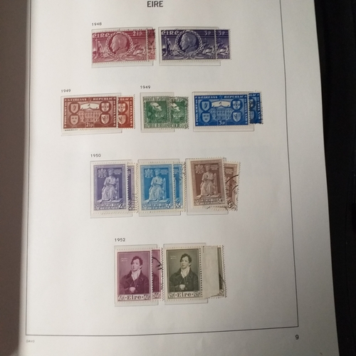 226 - Quality Davo prepinted EIRE album - 1922 -1996 - Superb condition - 80% complete - M/used (many MNH)... 