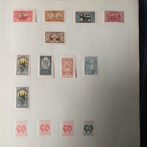 253 - Poland - used collection on 8 pages (1 page m/mint)- 190 stamps £8-15