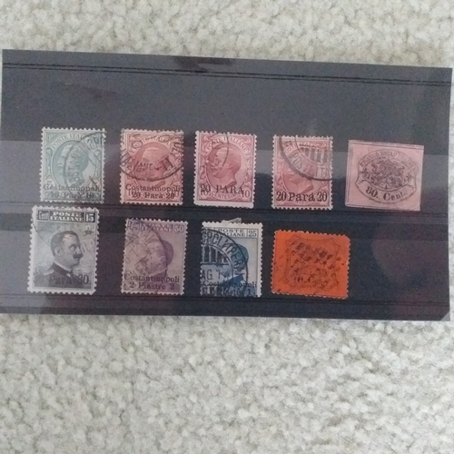 536 - Mint and Very Fine used selection on 4 small stock  cards - PTS £142