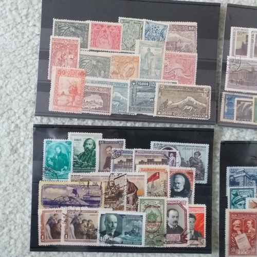 590 - Russia - M/Used selection STC £282 on 6 stock cards