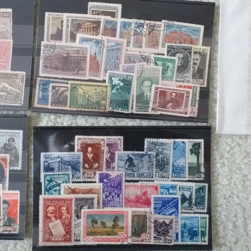 590 - Russia - M/Used selection STC £282 on 6 stock cards