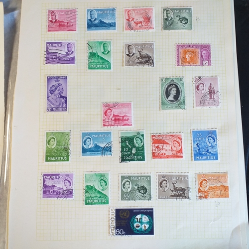 238 - Mauritius - small mainly used collection on 5 pages - early to 1970's - 75 stamps. Est £2-5