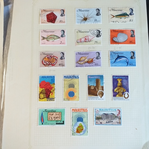 238 - Mauritius - small mainly used collection on 5 pages - early to 1970's - 75 stamps. Est £2-5