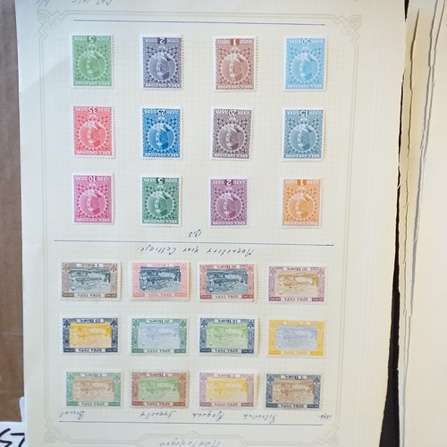 239 - Collection on 8 leaves. All clean 1874-90s, mint and used Est £8-12