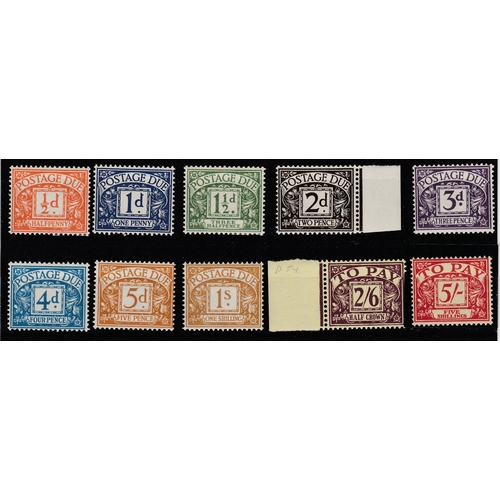 530 - 1955-57 SG D46-55 Postage Dues un-mounted mint set of 10 Cat £425