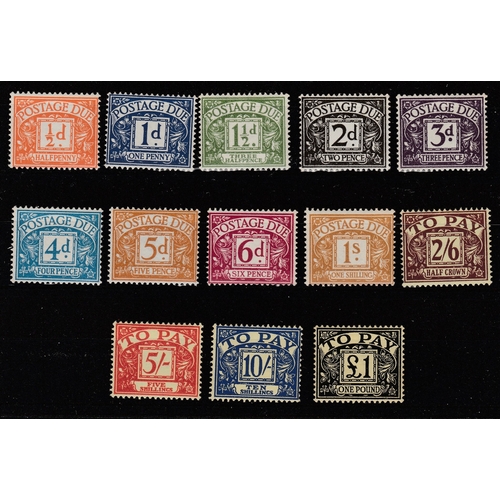 531 - 1959-63 SG D56-68 Postage Dues un-mounted mint set of 13 Cat £70