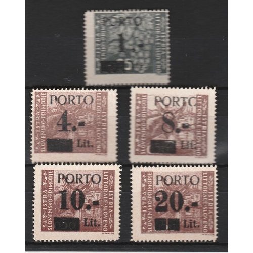 639 - 1945 - SG D67-71 - 1945-5 Dues opt - Never hinged